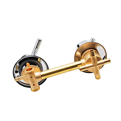 Messing Duscharmatur mit Keramikkartusche 5-Wege-Design für Badezimmer Duschkabine Dicker Griff, stilvoll und funktional von Generisch