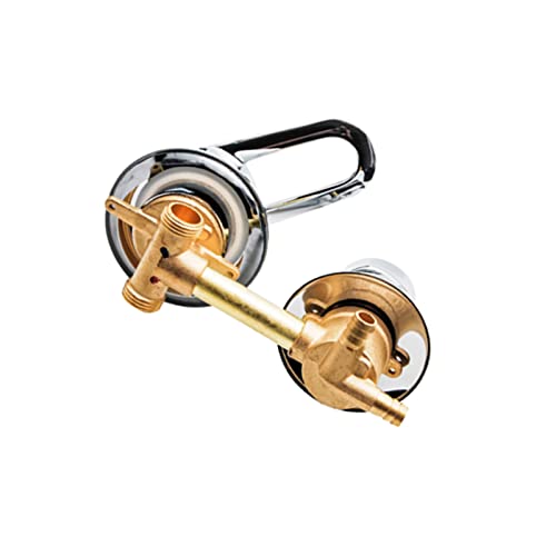 Messing Duscharmatur mit Keramikkartusche 5-Wege-Design für Badezimmer Duschkabine Dicker Griff, stilvoll und funktional von Generisch