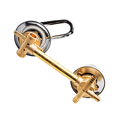 Messing Duscharmatur mit Keramikkartusche 5-Wege-Design für Badezimmer Duschkabine Dicker Griff, stilvoll und funktional von Generisch