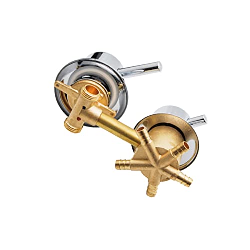 Messing Duscharmatur mit Keramikkartusche und dickem Griff für Badezimmer Duschkabine Stilvolles Design, 5-Wege-Konfiguration Messing Duscharmatur mit Keramikkartusche und dickem Griff für Badezimmer Duschkabine Stilvolles Design, 5-Wege-Konfiguration von Generisch