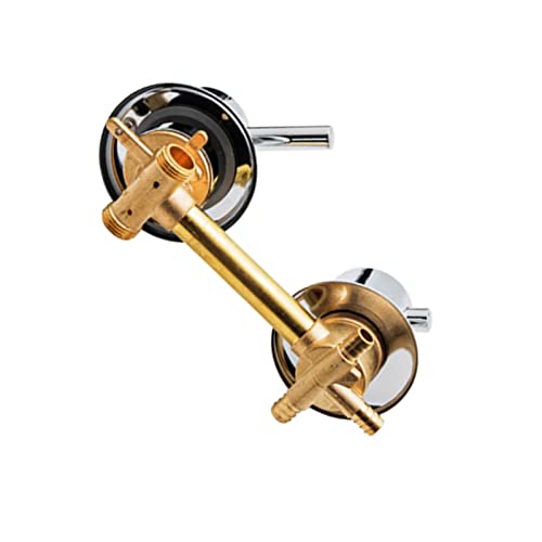 Messing Duscharmatur mit Keramikkartusche und dickem Griff für Badezimmer Duschkabine Stilvolles Design, 5-Wege-Konfiguration Messing Duscharmatur mit Keramikkartusche und dickem Griff für Badezimmer Duschkabine Stilvolles Design, 5-Wege-Konfiguration von Generisch