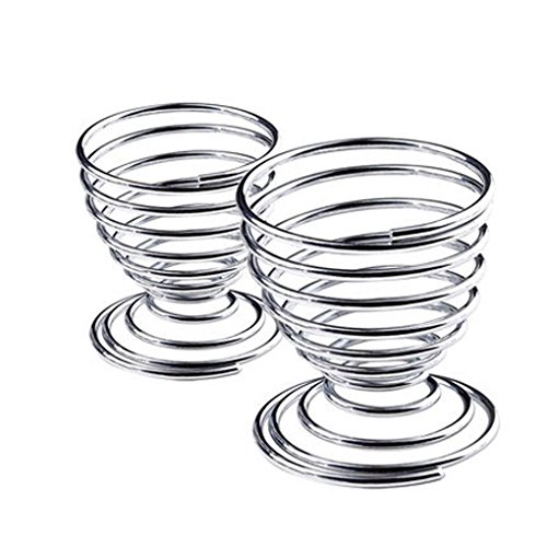 Metall-Eierbecher Spirale Küche Frühstück hart gekocht Federhalter Eierbecher Metall-Eierbecher Spirale Küche Frühstück hart gekocht Federhalter Eierbecher von Generisch