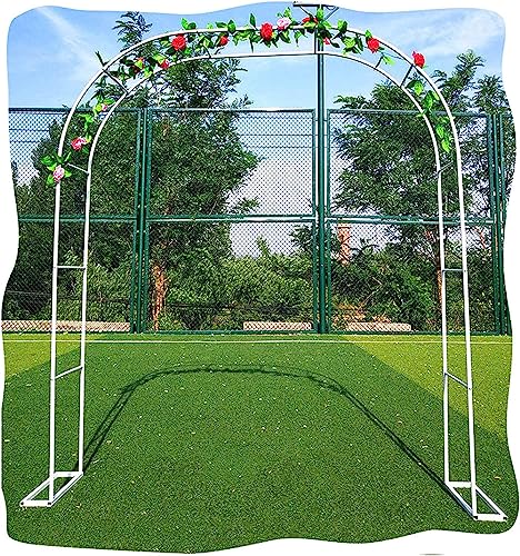 Metall Gartenbogen Pergola Laube für Kletterpflanzen Stabiler Hochzeitsbogen für Rasen und Terrasse Metall Gartenbogen Pergola Laube für Kletterpflanzen Stabiler Hochzeitsbogen für Rasen und Terrasse von Generisch