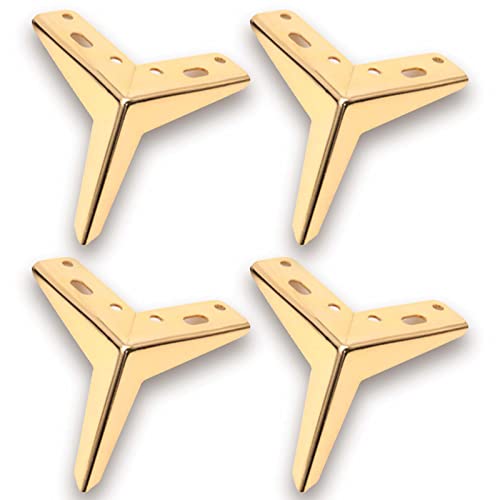 Metall-Möbelbeine, 4 Stück, verdickte DIY-Schrankbeine für Tische, TV-Ständer, Kleiderschränke Metall-Möbelbeine, 4 Stück, verdickte DIY-Schrankbeine für Tische, TV-Ständer, Kleiderschränke von Generisch