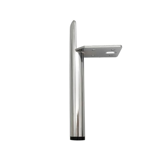 Metall-Möbelbeine, stabile Sofa-Stützbeine für Ersatz- oder DIY-Projekte, silberfarbene Sofafüße, 18 cm, verbessern den Stil und die Stabilität Ihrer Möbel, 4 Stück Metall-Möbelbeine, stabile Sofa-Stützbeine für Ersatz- oder DIY-Projekte, silberfarbene Sofafüße, 18 cm, verbessern den Stil und die Stabilität Ihrer Möbel, 4 Stück von Generisch