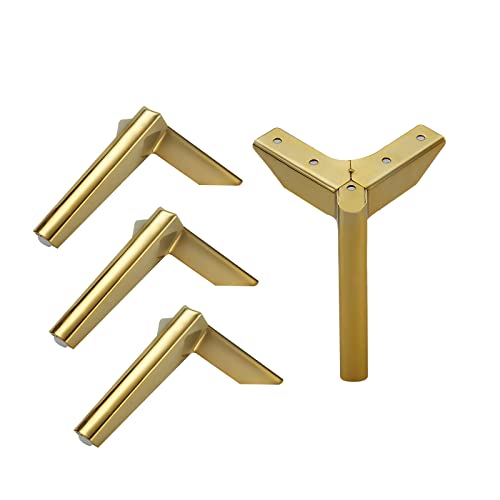 Metall-Möbelbeine für Nachttisch, Couch, Bett, Stuhl, Ersatzteile mit Schrauben, modernes DIY-Projekt Metall-Möbelbeine für Nachttisch, Couch, Bett, Stuhl, Ersatzteile mit Schrauben, modernes DIY-Projekt von Generisch