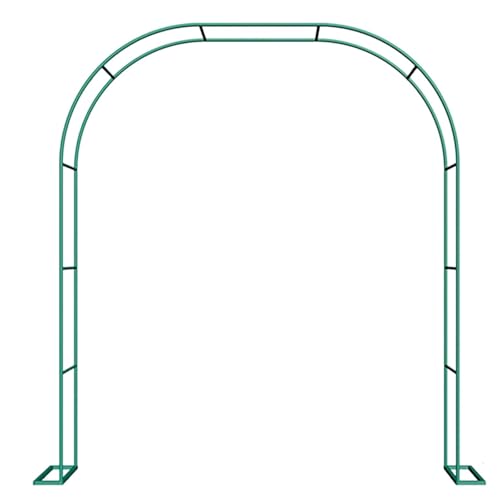 Metall Pergola Arbor Gartenbogen - Wetterbeständige Kletterstütze Rankhilfe Rankhilfe für Rosen & Clematis Elegant Hochzeit Torbogen Gartenlaube für den Außenbereich Metall Pergola Arbor Gartenbogen - Wetterbeständige Kletterstütze Rankhilfe Rankhilfe für Rosen & Clematis Elegant Hochzeit Torbogen Gartenlaube für den Außenbereich von Generisch