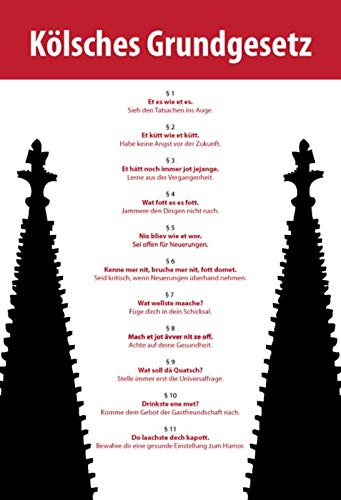 Metall Schild 20x30cm Kölsches Grundgesetz Köln Dom Sprüche Blechschild Metall Schild 20x30cm Kölsches Grundgesetz Köln Dom Sprüche Blechschild von Generisch