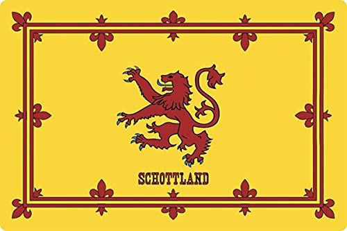 Metall Schild 20x30cm Urlaub Scotland Schottland Blechschild von Generisch