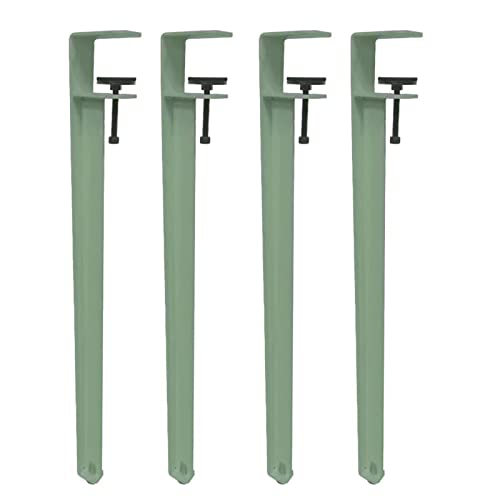 Metall-Tischbeine, verstellbare F-Form Klemm-Design, 4-teiliges Set, Eisenkonstruktion für Ess- und Arbeitstische, kein Stanzen erforderlich, um den Schreibtisch zu schützen Metall-Tischbeine, verstellbare F-Form Klemm-Design, 4-teiliges Set, Eisenkonstruktion für Ess- und Arbeitstische, kein Stanzen erforderlich, um den Schreibtisch zu schützen von Generisch