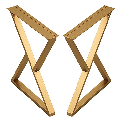 Metall-Tischbeine im Industrie-Stil, 2er-Set, verstellbare Basis, goldfarben, 40 × 100 cm, stabile und stilvolle Möbelstütze für DIY-Projekte Metall-Tischbeine im Industrie-Stil, 2er-Set, verstellbare Basis, goldfarben, 40 × 100 cm, stabile und stilvolle Möbelstütze für DIY-Projekte von Generisch