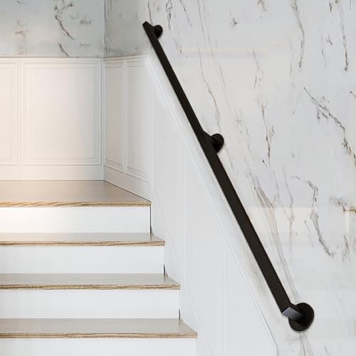 Metall-Treppengeländer für den Innenbereich, Eisen-Handläufe für Wandtreppen, 5,5 m, Balustraden-Set, stilvolle Geländerstütze für sicheres und elegantes Wohndesign Metall-Treppengeländer für den Innenbereich, Eisen-Handläufe für Wandtreppen, 5,5 m, Balustraden-Set, stilvolle Geländerstütze für sicheres und elegantes Wohndesign von Generisch
