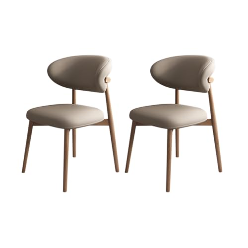 Mid Century Moderne Esszimmerstühle Set mit 2/4/6 – Gebogene Rückenlehne Polsterstühle mit Holzbeinen für Küche & Wohnzimmer – Helles Walnuss & Dunkles Khaki Finish Mid Century Moderne Esszimmerstühle Set mit 2/4/6 – Gebogene Rückenlehne Polsterstühle mit Holzbeinen für Küche & Wohnzimmer – Helles Walnuss & Dunkles Khaki Finish von Generisch