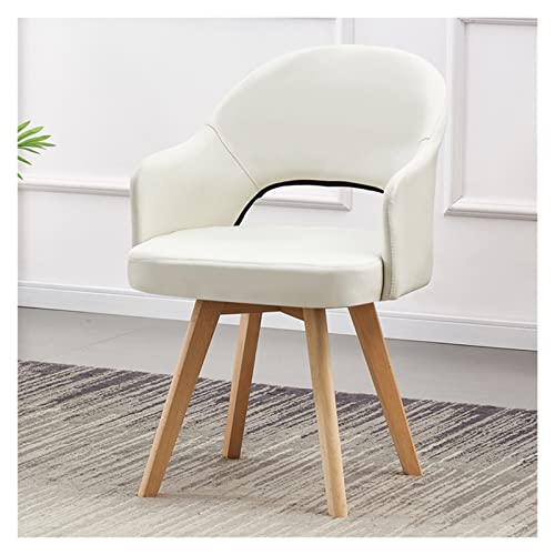 Mid Century Moderner Drehstuhl – gepolsterter Esszimmerstuhl mit gepolstertem Sitz und Beinen aus massivem Buchenholz für Büro oder Wohnzimmer Mid Century Moderner Drehstuhl – gepolsterter Esszimmerstuhl mit gepolstertem Sitz und Beinen aus massivem Buchenholz für Büro oder Wohnzimmer von Generisch