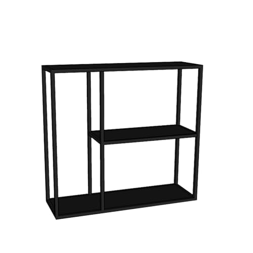 Mid Century Moderner Sofatisch, 3-stöckiger schmaler Konsolentisch für Wohnzimmer, Metallregale, ideal für hinter Couch oder Sofa, 39,3 breit, Bauernhausstil Mid Century Moderner Sofatisch, 3-stöckiger schmaler Konsolentisch für Wohnzimmer, Metallregale, ideal für hinter Couch oder Sofa, 39,3 breit, Bauernhausstil von Generisch
