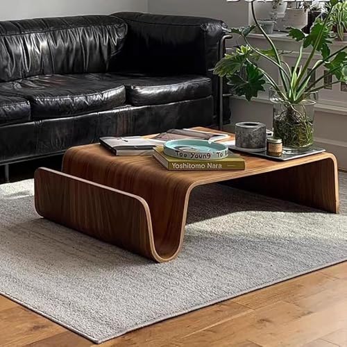 Mid Century Moderner rechteckiger Beistelltisch, Holz, Kaffee mit Zeitschriftenständer, antiker Couchakzent, Nachttische für kleine Räume, Wohnzimmer, Schlafzimmer (Größe: 103 x 70 x 28 cm, Farbe Mid Century Moderner rechteckiger Beistelltisch, Holz, Kaffee mit Zeitschriftenständer, antiker Couchakzent, Nachttische für kleine Räume, Wohnzimmer, Schlafzimmer (Größe: 103 x 70 x 28 cm, Farbe von Generisch