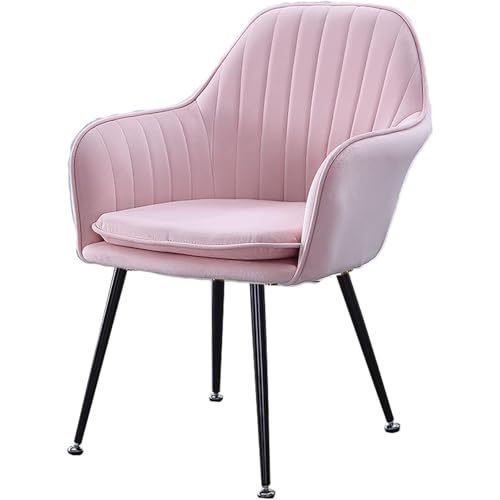 Mid-Century Samt Esszimmerstühle & Ergonomische Sessel mit hoher Rückenlehne, stilvolle Sitzgelegenheit für Wohnzimmer, Schlafzimmer, Café, Büro & Lounge – Moderner Komfort & Eleganz von Generisch