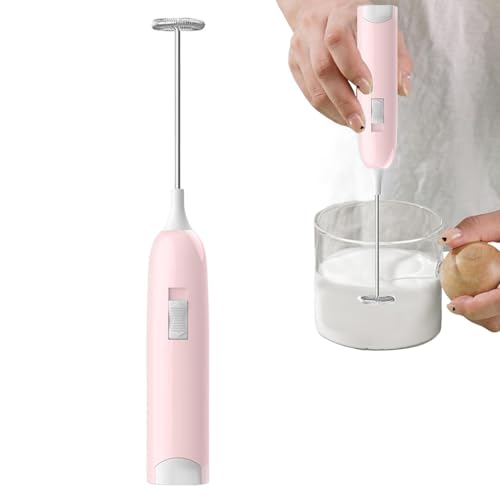 Milk Frother Handhell - Whenk Automatischer Kaffee-Shaker, tragbar, für kleine Milch, leicht, elektrisch, multifunktional, elektrischer Schokoladen-Shaker, tragbar Milk Frother Handhell - Whenk Automatischer Kaffee-Shaker, tragbar, für kleine Milch, leicht, elektrisch, multifunktional, elektrischer Schokoladen-Shaker, tragbar von Generisch