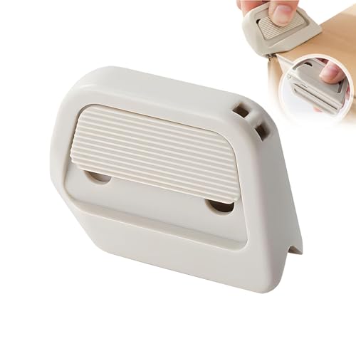 Mini Ceramic Paper Cutter, Ceramic Automatic Rebound Box Opener, Mini Box Cutter, Safety Blade, Stays Sharp Up to 10x Longer (Khaki) von Generisch