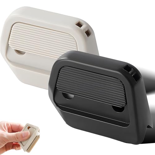 Mini Ceramic Paper Cutter, Safe Ceramic Box Cutter, Pocket Sized, Auto-Retractable, Stays Sharp Up to 10X Longer, for Box Envelope Mail Letter Paper Photos Trim DIY Projects (Black+Khaki) von Generisch