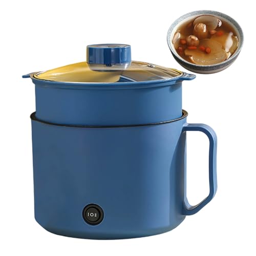 Mini Fondue Set - Elektrischer Multikocher Mit Dampfgarfunktion,Tragbarer Kompakter Dampfgarer Mit Schnellaufheizung Für Ramen Suppe & Fondue Mini Fondue Set - Elektrischer Multikocher Mit Dampfgarfunktion,Tragbarer Kompakter Dampfgarer Mit Schnellaufheizung Für Ramen Suppe & Fondue von Generisch