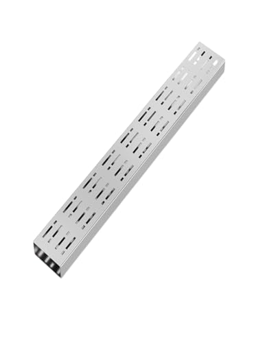 Mini-Wasserdurchflussabdeckung aus Edelstahl – Kompaktes Gitter for Schutz von Küchen-/Balkonabfällen(WxH 10cmx3cm) von Generisch