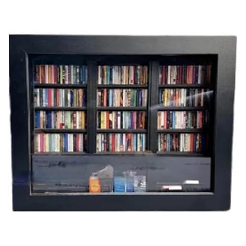 Miniatur Bücherregal Deko,Miniatur Bibliothek Möbel Bücherregal Deko - Beruhigende Holz Dekofigur Für Kinder Jugendliche Erwachsene Studenten Buchliebhaber Miniatur Bücherregal Deko,Miniatur Bibliothek Möbel Bücherregal Deko - Beruhigende Holz Dekofigur Für Kinder Jugendliche Erwachsene Studenten Buchliebhaber von Generisch