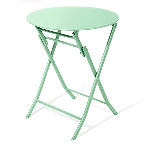 Minimalistischer klappbarer Beistelltisch aus Eisen – kleiner Couchtisch für Schlafzimmer, Balkon & Esszimmer Minimalistischer klappbarer Beistelltisch aus Eisen – kleiner Couchtisch für Schlafzimmer, Balkon & Esszimmer von Generisch