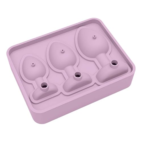 Mittelfinger-Form, kreatives Gitter-Design, blaue Form mit Deckel, Whiskey-Macher, selbstdichtende Silikon-Blockform, Spoof-Tablett, lustige Form von Generisch