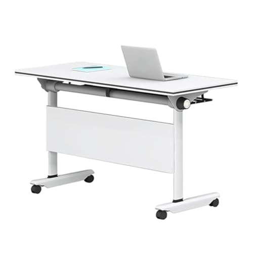 Mobiler Konferenztisch mit feststellbaren Rollen, moderner Klapptisch für Meetings und Training, groß, 120 x 50 x 75 cm, tragbar und faltbar, für Heim/Büro, 20 Stück Mobiler Konferenztisch mit feststellbaren Rollen, moderner Klapptisch für Meetings und Training, groß, 120 x 50 x 75 cm, tragbar und faltbar, für Heim/Büro, 20 Stück von Generisch