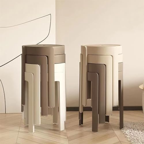 ModernAcryl-Barhocker-Set, 4/8 stapelbar, Thekenhöhe, Küchenstühle ohne Rückenlehne, Esszimmer, Wohnzimmer, stilvoll und platzsparend ModernAcryl-Barhocker-Set, 4/8 stapelbar, Thekenhöhe, Küchenstühle ohne Rückenlehne, Esszimmer, Wohnzimmer, stilvoll und platzsparend von Generisch