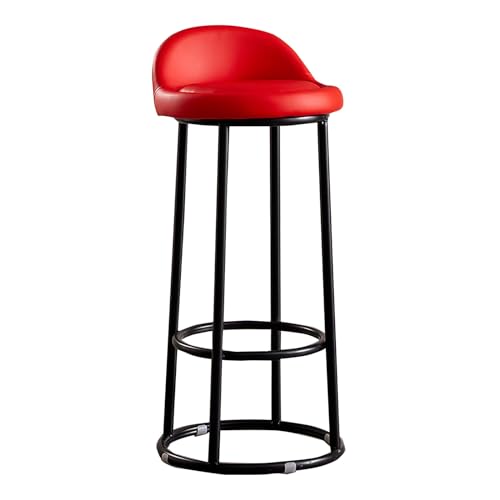 Moderne, minimalistische Barhocker mit Fußstütze und niedriger Rückenlehne, perfekt für Kneipe, Kücheninsel und Esszimmer Moderne, minimalistische Barhocker mit Fußstütze und niedriger Rückenlehne, perfekt für Kneipe, Kücheninsel und Esszimmer von Generisch