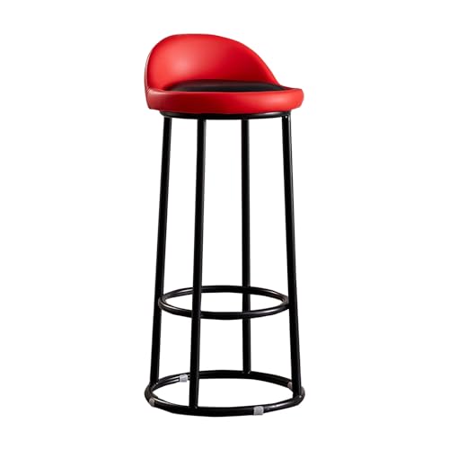 Moderne, minimalistische Barhocker mit Fußstütze und niedriger Rückenlehne, perfekt für Kneipe, Kücheninsel und Esszimmer Moderne, minimalistische Barhocker mit Fußstütze und niedriger Rückenlehne, perfekt für Kneipe, Kücheninsel und Esszimmer von Generisch