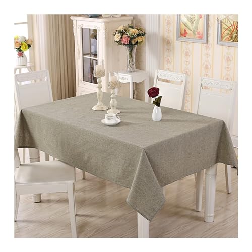 Moderne, rechteckige Tischdecke, 90 x 90 cm, waschbar, Polyester-Baumwoll-Mischgewebe, einfarbiges Design, ideal für Picknicks, Partys, Essveranstaltungen und den täglichen Gebrauch. Moderne, rechteckige Tischdecke, 90 x 90 cm, waschbar, Polyester-Baumwoll-Mischgewebe, einfarbiges Design, ideal für Picknicks, Partys, Essveranstaltungen und den täglichen Gebrauch. von Generisch