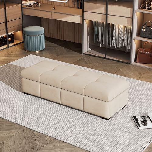 Moderne Aufbewahrungsbank mit Sicherheitsscharnier, Eingang und Schlafzimmer, Ottomane, Schrank für Wohnzimmer, Schuhaufbewahrung und Sitz für den Eingangsbereich, stilvolle und funktionale Möbel Moderne Aufbewahrungsbank mit Sicherheitsscharnier, Eingang und Schlafzimmer, Ottomane, Schrank für Wohnzimmer, Schuhaufbewahrung und Sitz für den Eingangsbereich, stilvolle und funktionale Möbel von Generisch