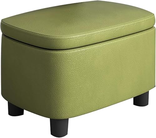 Moderne Aufbewahrungsbank mit gepolstertem Sitz & Fußstütze - Multifunktionsmöbel für Wohnzimmer Eingangsbereich Schlafzimmer - Stilvolle grüne Ottomane mit Beinen Moderne Aufbewahrungsbank mit gepolstertem Sitz & Fußstütze - Multifunktionsmöbel für Wohnzimmer Eingangsbereich Schlafzimmer - Stilvolle grüne Ottomane mit Beinen von Generisch