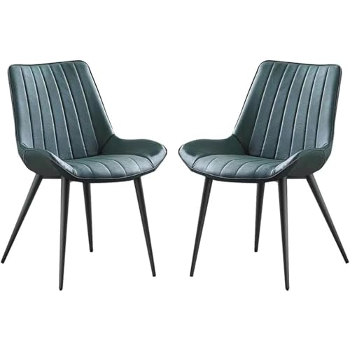 Moderne Esszimmerstühle 2er Set PU gepolsterte Küchenhocker mit Metallbeinen für Wohnzimmer & Lounge Stilvolle & Bequeme Möbel Upgrade Moderne Esszimmerstühle 2er Set PU gepolsterte Küchenhocker mit Metallbeinen für Wohnzimmer & Lounge Stilvolle & Bequeme Möbel Upgrade von Generisch