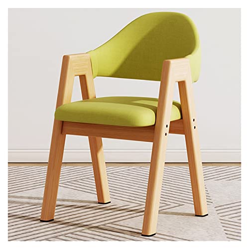 Moderne Esszimmerstühle aus Holz - Stoffkissen Loungesessel mit Armlehnen - Vielseitige Küche und Wohnzimmer Sitzgelegenheit von Generisch