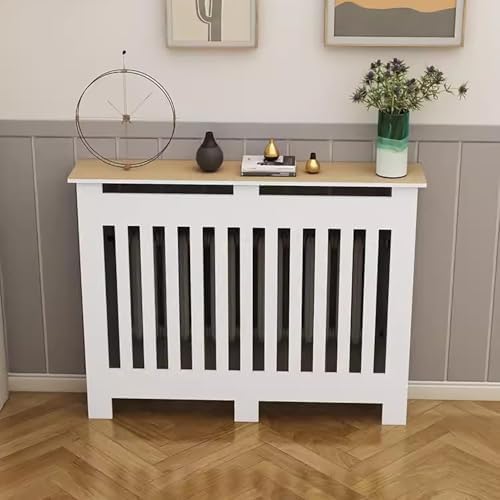 Moderne Heizkörperverkleidung aus Holz mit Ablage, einfache Montage mit abgerundeten Ecken, ideal für Wohnzimmer, Schlafzimmer und Badezimmer Moderne Heizkörperverkleidung aus Holz mit Ablage, einfache Montage mit abgerundeten Ecken, ideal für Wohnzimmer, Schlafzimmer und Badezimmer von Generisch