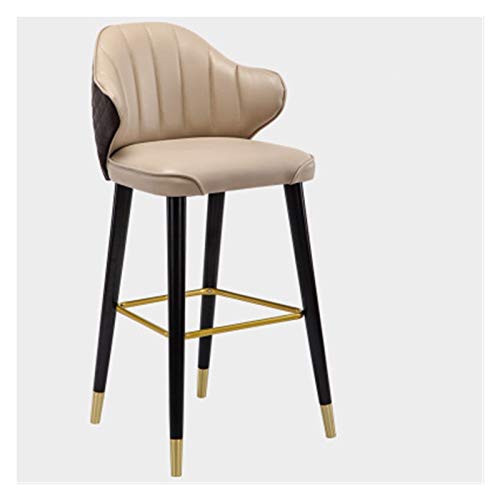 Moderne Hochstühle mit verdickten Schwammpolstern für Garten, Esszimmer, Wohnzimmer und Küche, leichte Luxus-Barhocker für Frühstück von Generisch
