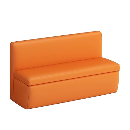 Moderne Katzenpfoten-Aufbewahrungsbank mit Rückenlehne und Sitzkissen für Eingangsbereich, Flur, Schlammzimmer, Schlafzimmer - Stilvolle orange 180 cm Möbellösung Moderne Katzenpfoten-Aufbewahrungsbank mit Rückenlehne und Sitzkissen für Eingangsbereich, Flur, Schlammzimmer, Schlafzimmer - Stilvolle orange 180 cm Möbellösung von Generisch