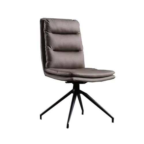 Moderne Leder Polsterstühle Esszimmerstühle Set Drehstühle mit hoher Rückenlehne Verschleißfestes Kunstleder 360° Drehstuhl Dunkelgrau 4er Set Moderne Leder Polsterstühle Esszimmerstühle Set Drehstühle mit hoher Rückenlehne Verschleißfestes Kunstleder 360° Drehstuhl Dunkelgrau 4er Set von Generisch
