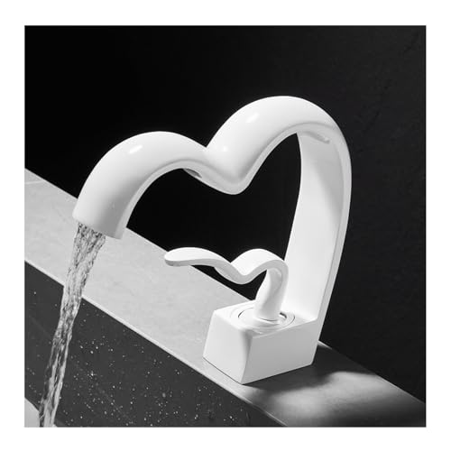 Moderne Messing Wasserfall Waschbecken Wasserhahn mit Einhandgriff Warm- und Kaltwasser-Mischbatterie für Waschtisch Deck Montage Design Inklusive zwei Schläuche Moderne Messing Wasserfall Waschbecken Wasserhahn mit Einhandgriff Warm- und Kaltwasser-Mischbatterie für Waschtisch Deck Montage Design Inklusive zwei Schläuche von Generisch