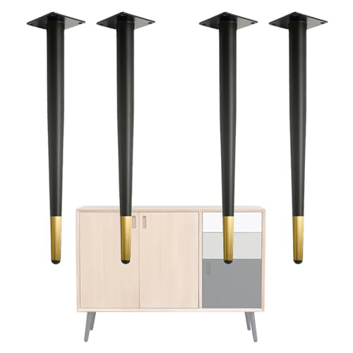 Moderne Metall-Möbelbeine, höhenverstellbar, robust, zylindrisches Design für Tische, Hocker, Sofas, Schränke Moderne Metall-Möbelbeine, höhenverstellbar, robust, zylindrisches Design für Tische, Hocker, Sofas, Schränke von Generisch