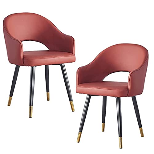 Moderne Polsterstühle Wohnzimmer 2er Set, Bequeme Armlehnen und Rückenlehne für Esszimmer und Empfang Freizeit Moderne Polsterstühle Wohnzimmer 2er Set, Bequeme Armlehnen und Rückenlehne für Esszimmer und Empfang Freizeit von Generisch
