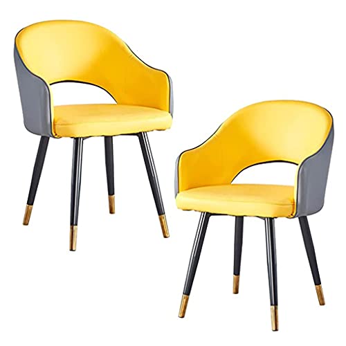 Moderne Polsterstühle Wohnzimmer 2er Set, Bequeme Armlehnen und Rückenlehne für Esszimmer und Empfang Freizeit Moderne Polsterstühle Wohnzimmer 2er Set, Bequeme Armlehnen und Rückenlehne für Esszimmer und Empfang Freizeit von Generisch