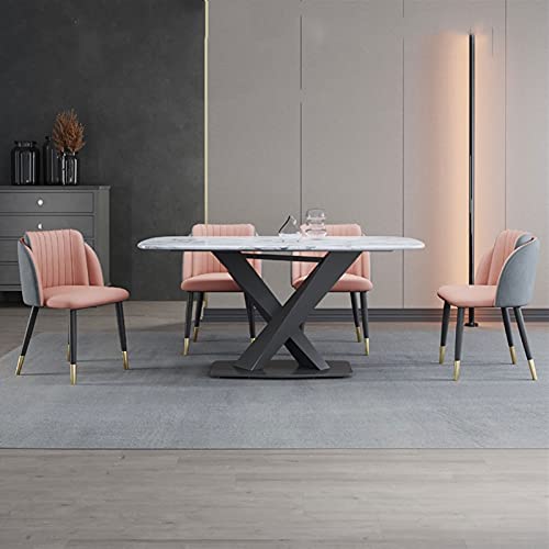 Moderne Samt Esszimmerstühle 2er Set mit Beinen aus Karbonstahl Lila Samt Küche Esszimmer Möbel für Wohnzimmer Lounge und Theke Moderne Samt Esszimmerstühle 2er Set mit Beinen aus Karbonstahl Lila Samt Küche Esszimmer Möbel für Wohnzimmer Lounge und Theke von Generisch