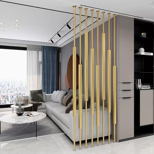 Moderne Sichtschutzmatten Raumteiler Trennwand Metalllamellen Wand Trennsäule für Flur Haustür Wohnzimmer Eingang Dekor Moderne Sichtschutzmatten Raumteiler Trennwand Metalllamellen Wand Trennsäule für Flur Haustür Wohnzimmer Eingang Dekor von Generisch