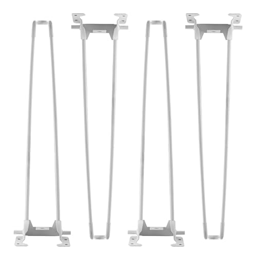 Moderne industrielle Tischbeine für Kaffee, Esszimmer, Bartische, 50 cm, weiß, faltbare schmiedeeiserne Beine mit Schraubstütze, perfekt für Heimdekoration und DIY-Projekte. Moderne industrielle Tischbeine für Kaffee, Esszimmer, Bartische, 50 cm, weiß, faltbare schmiedeeiserne Beine mit Schraubstütze, perfekt für Heimdekoration und DIY-Projekte. von Generisch
