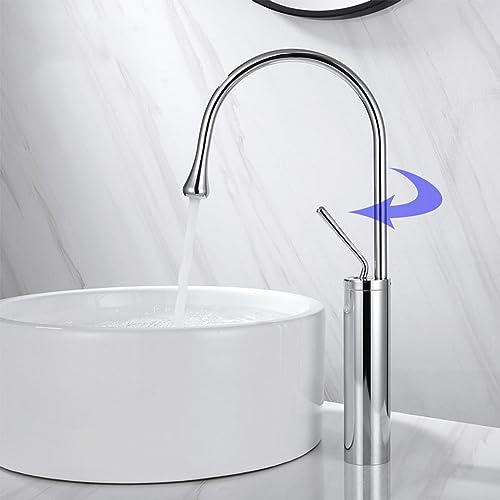 Moderne leichte Luxus Waschbecken Wasserhahn mit Wassertropfen Design 360° Schwenkarm Mischbatterie Universal Messing Einhandgriff Einfach zu Bedienen Ideal für moderne Badezimmer Dekor Moderne leichte Luxus Waschbecken Wasserhahn mit Wassertropfen Design 360° Schwenkarm Mischbatterie Universal Messing Einhandgriff Einfach zu Bedienen Ideal für moderne Badezimmer Dekor von Generisch